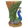 Design Toscano Provocative Peacock Sculptural Garden Table JQ9453